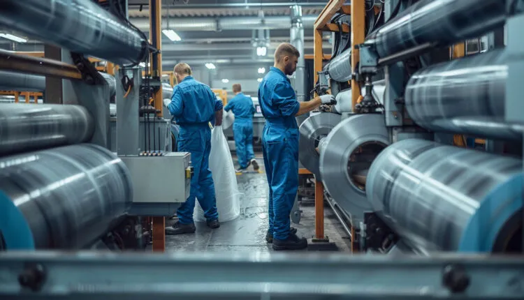 מפעל לייצור גומי לתעשייה